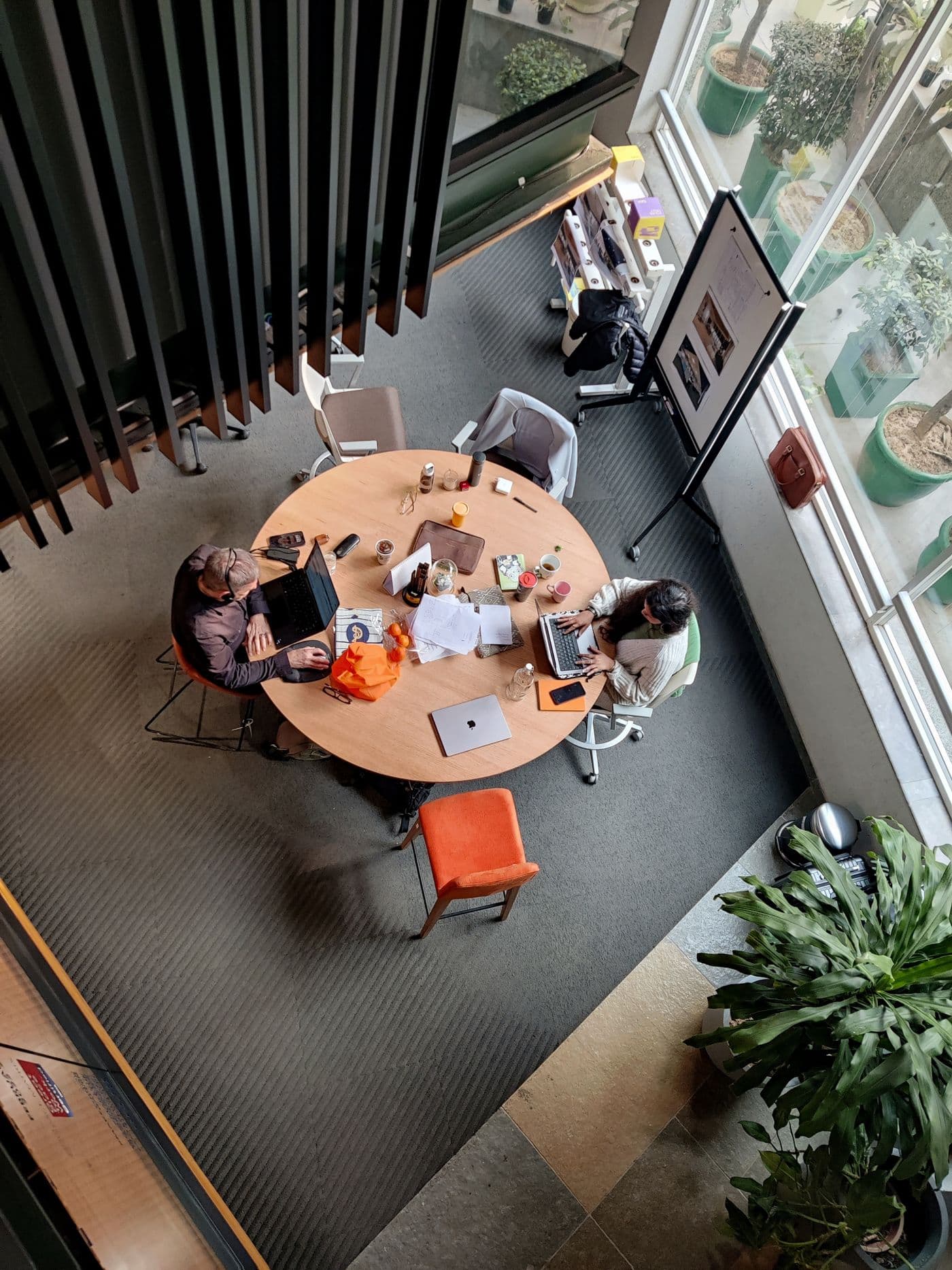 The New Company Data team at work compiling the daily file